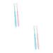 Frcolor 4 pieces nano ultra -fine soft toothbrush children's toothbrush toothbrush for daily use satisfaction toothbrush long after birth pregnant woman captivity