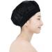 Dyeulget Conditioning Microwavable Heat Hat - Thermal Hat for Hair Spa - Thermal Gel Hat Hair Care Hat for Spa Care at Home Cordless Hair Steamer Hat Black - Buy Online on GoSupps.com
