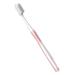 Minkissy 1stk Division toothbrush toothbrush for the oral care toothbrush for children mouth cleaning pin children toothbrush pregnant woman disposable pebbles cleaning rod white