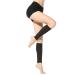 Haodasi women & men Footless Waden compression stockings 23-32 mmHg graduated support stockings for varicose veins flight pregnancy