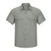 33,000ft Men's UPF 50+ UV Short Sleeve Hiking Fishing Shirt Quick Dry Cooling PFG Sun Protection Shirt for Travel Safari Gray Green XX-Large