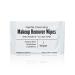 World Amenities - Bulk Makeup Remover Wipes | 50 Count | Individually Wrapped, Gentle Cleansing, Alcohol Free - All Skin Types - Vitamin E - 100% Recyclable, Hotel Travel Size Toiletries 1 Count (Pack of 50)