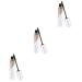 FOMIYES 3pcs Mascara Lash Enhancers Eyeliner Charming Women Lash Makeup Eyelash Curlers Pigment
