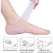 Silicone Heel Pads - 2 Pairs Gel Protectors for Plantar Fasciitis Relief & Heel Pain - Buy Online on GoSupps.com
