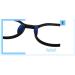 Round Stylish Anti Eye Strain Computer Readers - -250 Dark Blue Reading Glasses for Men & Women | International Shipping Available - Buy Online on GoSupps.com