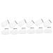 FOMIYES 6 Pairs Hand and Foot Mask Moisturizing Hand Gloves Paraffin Wax for Hands Moisturizing Gloves Wax Socks Paraffin Socks Covers Paraffin Wax Foot Liners Feet Care Mask White Spa
