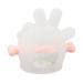 Soothing Food-Safe Silicone Tooth Toys for Babies | BPA-Free Transparent Pink Baby Cubes with Handle - Buy Online on GoSupps.com