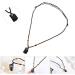 1PC Raw Natural Quartz Crystal Stone Accessories 25-30mm Mini Black Tourmaline Pendant Protection Gemstone Rock Home Decor Home Goods - Buy Online on GoSupps.com