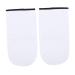 Ipetboom Skin Care Gloves 2 Pairs Paraffin Wax Gloves Bath Gloves Hand Treatment Mitts Gel Gloves Mittens Moisturizing Gloves Cold Gloves Hand Spa Cover Hand Wax White Skin Care