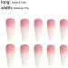rongweiwang 1 Set French Tip Press on Nails Extension Extra Long Matte Fingernails Decals Full Cover Ballerina Manicure Kit Type 3 - Buy Online on GoSupps.com