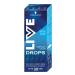 Schwarzkopf LIVE Drops Crystal Blue Temporary Hair Color up to 30 Uses Pack of 1 30 ml