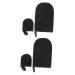 Healeved 2 Sets Tanning Gloves Gel Nails Gelnails Uv Gloves Mitt Design Lotion Uv Protection Gloves Nail Molding Gel Nail Art Accessory Manicure Protective Gloves Sponge Light