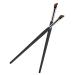DRESSOOS 2pcs Eyebrow Brush Flat Makeup Brush Eyeliner Brush Slanted Angled Brush Thin Eyeliner Brush Wood