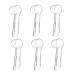 Replacement Brush Heads Cover/Caps Brush Head Protection Cover Compatible with Oral-B Electric Toothbrush All Round Brush Heads to Keep Dust Away for Travel Camping Family School (6-Pack)