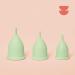 Divine Menstrual Cup MINT (S) - Eco-Friendly Comfortable & Reusable - 1 Pack for International Shipping - Buy Online on GoSupps.com