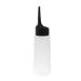 HEALLILY Empty Applicator Bottle Hair Dye Bottle with Black Slant Tip for Applying Hair Color 1Pcs