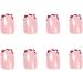 Justotry 24 Pcs Leopard Short False Nails - Pretty Pink French Press on Nails Square White Pattern with Nail Glue - Women's Squoval Fake Nails for Nail Art - Buy Online on GoSupps.com