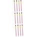 Hemoton 12 Pcs Eye Make-up Brush Kit Highlighter Brushes Eye Cosmetic Brushes Foundation Makeup Brush mediumx3pcs Pink+goldx3pcs - Buy Online on GoSupps.com