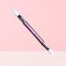 FRCOLOR Silicone Head Nail Pen Nail Art Carving Nail Tool Nail Brush With Diamond medium Pink - Buy Online on GoSupps.com