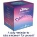 Kleenex Cube Tissues 3-Ply Ultra Soft Facial Tissues, Assorted Designs & Colors, 3 Boxes (56 Tissues Per Box) - 168 Tissues Total - Buy Online on GoSupps.com