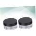  BIUDECO Set of 2 Round 10g Makeup Containers in Leak-Proof Elastic Mesh Black - Buy Online on GoSupps.com
