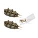Extra Carp Method Feeder with Connector 50g/2pc (10 pcs) feed basket brown S