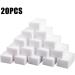 20pcs Sponge Wipe Cleaning White Wipe Sponge Shoe Decontamination Wipe Scouring Brush Clean Dish Tool White 20PCS - Buy Online on GoSupps.com