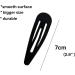 16 Pcs Big Hair Clips for Women - 2.8 Barrettes for Thick Hair - Black - Buy Online on GoSupps.com