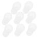 Stethoscope Ear Tips Replacement 10pcs Pieces Ear Beans Universal Earbuds Stethoscope Universal Gourd Ear Tips Accessories PVC Supplies Replaceable Stethoscope Ear Tips Small