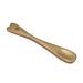 Desikixudy 5pcs Mini Metal Makeup Spatula Set for Eyebrow and Lipstick (Gold)