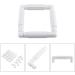 Square Rectangle Plastic Cross Stitch Frame - 27.9*27.9cm - Embroidery Needlepoint Tool - Buy Online on GoSupps.com