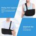 Adjustable Arm Sling Support Strap - Shoulder & Elbow Immobilizer for Rotator Cuff Injury | Unisex Fit Left & Right Hand - Buy Online on GoSupps.com