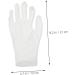 HONMEET 12 Pairs Moisturizing Gloves Work Gloves Working Gloves Moisturizing Overnight Gloves Cotton White - Buy Online on GoSupps.com