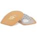 Pedag Perfect Shock Absorbing Heel Pads - Vegetable Tanned Leather and Latex Rubber - Tan Medium (W8-10 EU 38-40) - Buy Online on GoSupps.com
