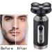 GeRRiT Electric Razor for Men - 4 in 1 Waterproof Rechargeable Shaver & Beard Trimmer | International Shipping - Buy Online on GoSupps.com