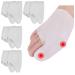 8 Pieces Gel Big Toe Cap with Bunion Cushions Forefoot Pads Multifuntion for Reliving Bunions Pain Blisters Calluses Nail Missing Forefoot Pads for Women and Men
