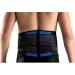 FitMad Adjustable Neoprene Double Pull Lumbar Support Lower Back Belt Brace - Back Pain/Slipped Disc Pain Relief (Large 32-36")