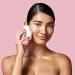 Sonic Facial Cleansing Brush with Heated Rose Quartz - Vibrating Silicone Face Brush - Waterproof & Magnetic Charging - Face Roller for Fine Lines - Buy Online on GoSupps.com