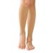 Compression knee socks Supporting Floor Pain Development Print Blooding Soft varicose vein stocking Perfect for sports work at home relapse prevention treatment of varicose veins flesh XXL (Flesh M)