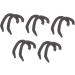 SOLUSTRE Ear Corrector Tools Sticker Holder - 25 Pairs Ear Protectors for Masks - Silicone Auricle Correction - Black - Pack of 5 - Buy Online on GoSupps.com