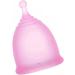 Premium Pink Silicone Menstrual Cup - Reusable Soft & Eco-Friendly | Worldwide Shipping - Buy Online on GoSupps.com