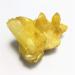 Natural Crystal Rough 130g Aura Crystal Cluster Yellow Angel Aura Titanium Quartz Crystal Specimen Minerals Reiki