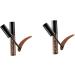 FOMIYES 2pcs Brow Pencil Eyebrow Pen Eyebrow Gel Eye Brow Gel Eyebrow Cream Lasting Eyebrow Powder - Buy Online on GoSupps.com