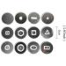 Clay Extruder Hand-Held Tool with 12 Moulds for Sculpture Clay Gun - Buy Online on GoSupps.com