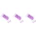 3 Set of 1 Set Press on Nails Almond Long Stick Full Coverage Pointed Art Decals Salon Supplies DIY Manicure Kit Decorations - Buy Online on GoSupps.com