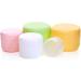 Tianzd 24-Piece 20ml White Plastic Empty Cream Can Set with Lids & Spatulas - Ideal Cosmetic Containers for International Shipping - Buy Online on GoSupps.com