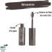 Eyebrow Perfector - Miss Den - 3 in 1 Eyebrow Mascara - Colors Densifies and Fixes - With Argan Oil - Shade 544 Brunette - Buy Online on GoSupps.com