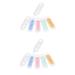 Frcolor 12 sentences Contact lens tank contact lens box contact lenses case lens remover contact lens piston tweezers tool for removing the lens contact lens pen short -sighted