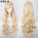 Shop 80cm Long Curly Cosplay Wig - Thick Airy Curls in JF80-5 Color | Universal Style Headgear - Buy Online on GoSupps.com