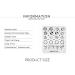 KADS Nail Art Stamping plate Nail Template Nail Art Design Tool Nail DIY Design Image Plate (ZO010) - Buy Online on GoSupps.com